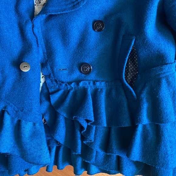 Elevenses Size 8 Turquoise Jacket - Picture 5 of 12